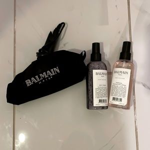 BALMAIN mini hair straightener + 2 Balmain products